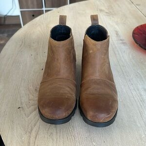Sorel Tan Booties